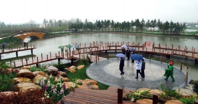 揚(yáng)州三灣濕地生態(tài)公園核心區(qū)建成開放 - 植保 - 中國園林網(wǎng)